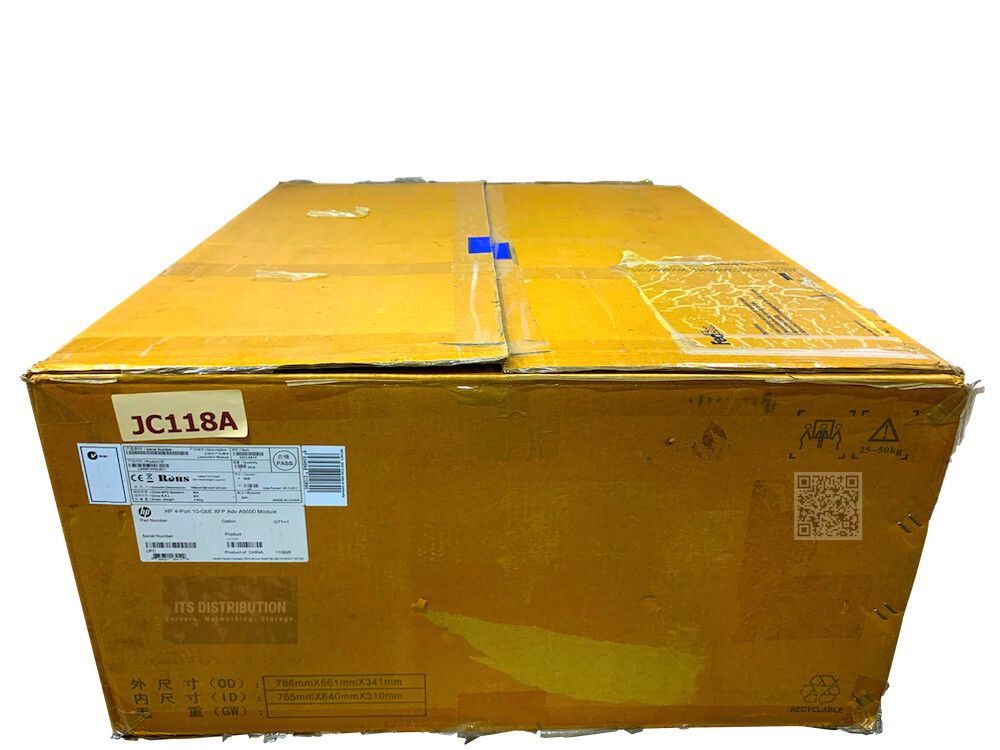 JC118A I HP A9500 4Port 10Gbe XFP 0231A91K Advanced Module LSRM1XP4LEC1 OPEN BOX