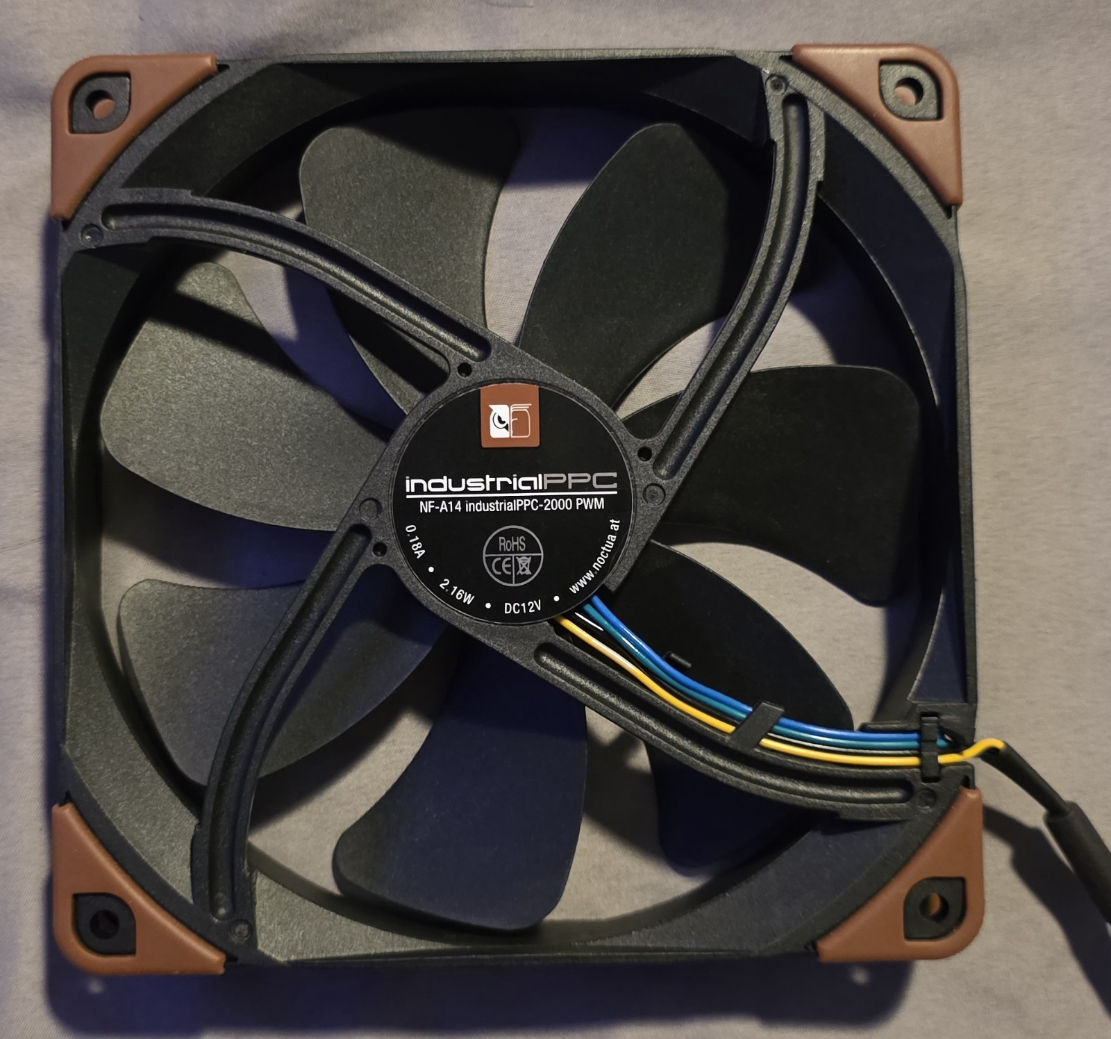 Noctua NF-A14 Industrial PPC 2000 PWM 140mm Commercial Grade Fan