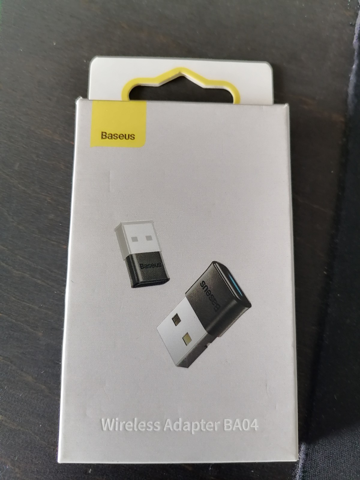 Baseus BA04 Mini Wireless Bluetooth 5.0 Adapter - Black/Gold USB Dongle