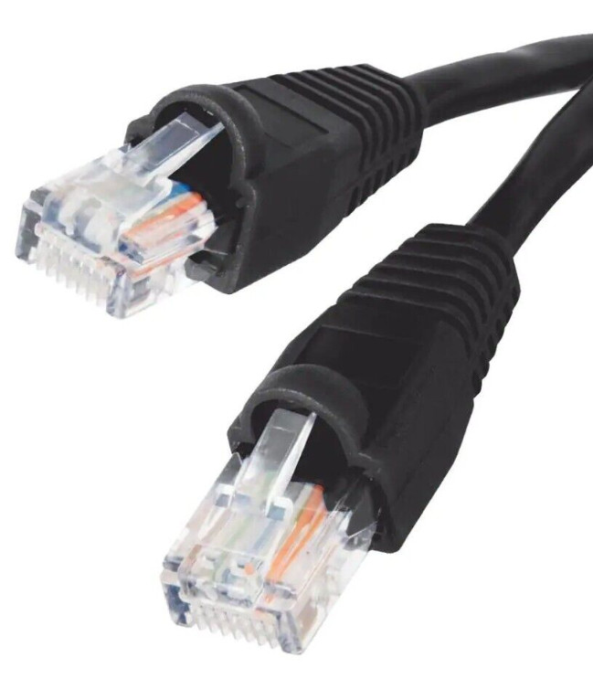 Commercial Elec 7ft 24/7-Gauge 8-Wire CAT6 Ethernet Cable (2PK) 342367-7 (FO6)