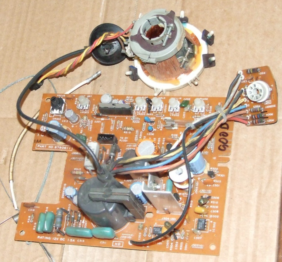 Video CRT driver board 8790611 for Tandy Radio Shack TRS-80 Model III and 4
