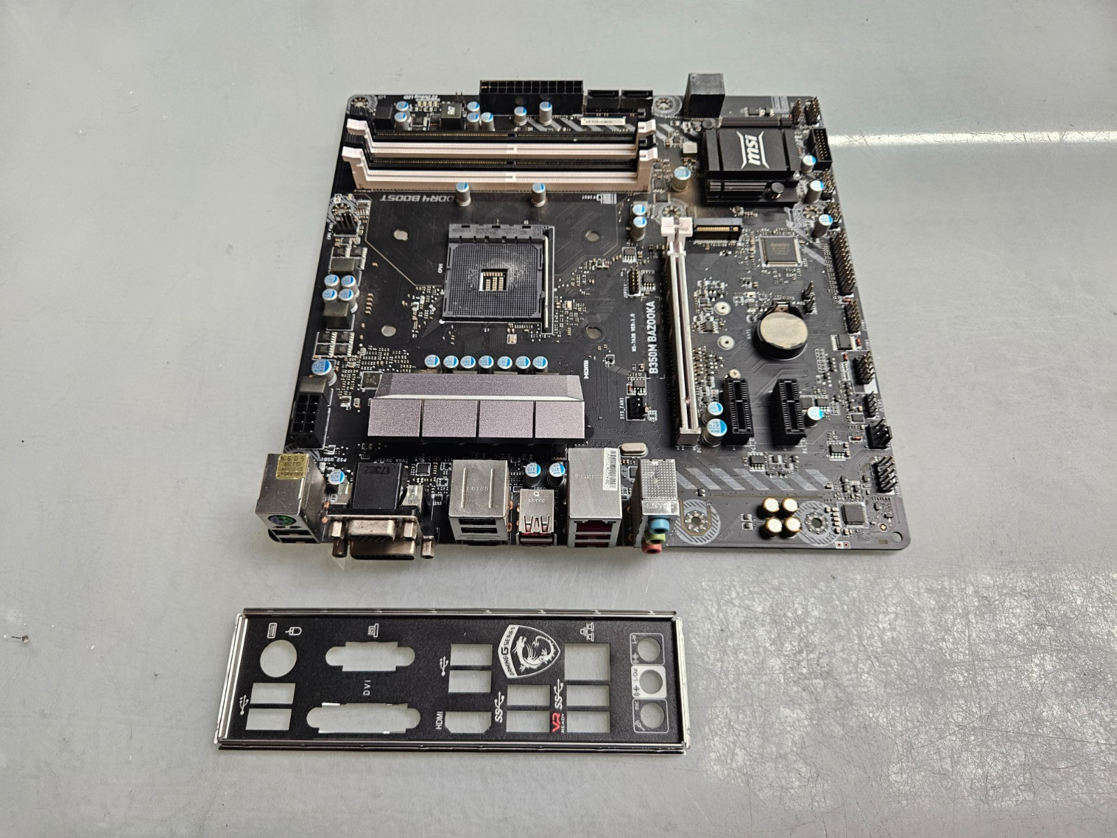 MSI B350M Bazooka AM4 AMD B350 Micro ATX Motherboard - For Parts