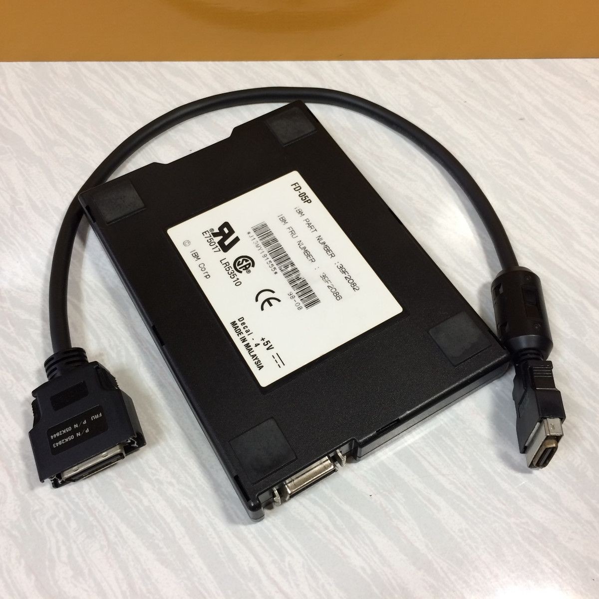 IBM FD-05P External Floppy Disk Drive ThinkPad FDD TEAC FD-05HG Tested