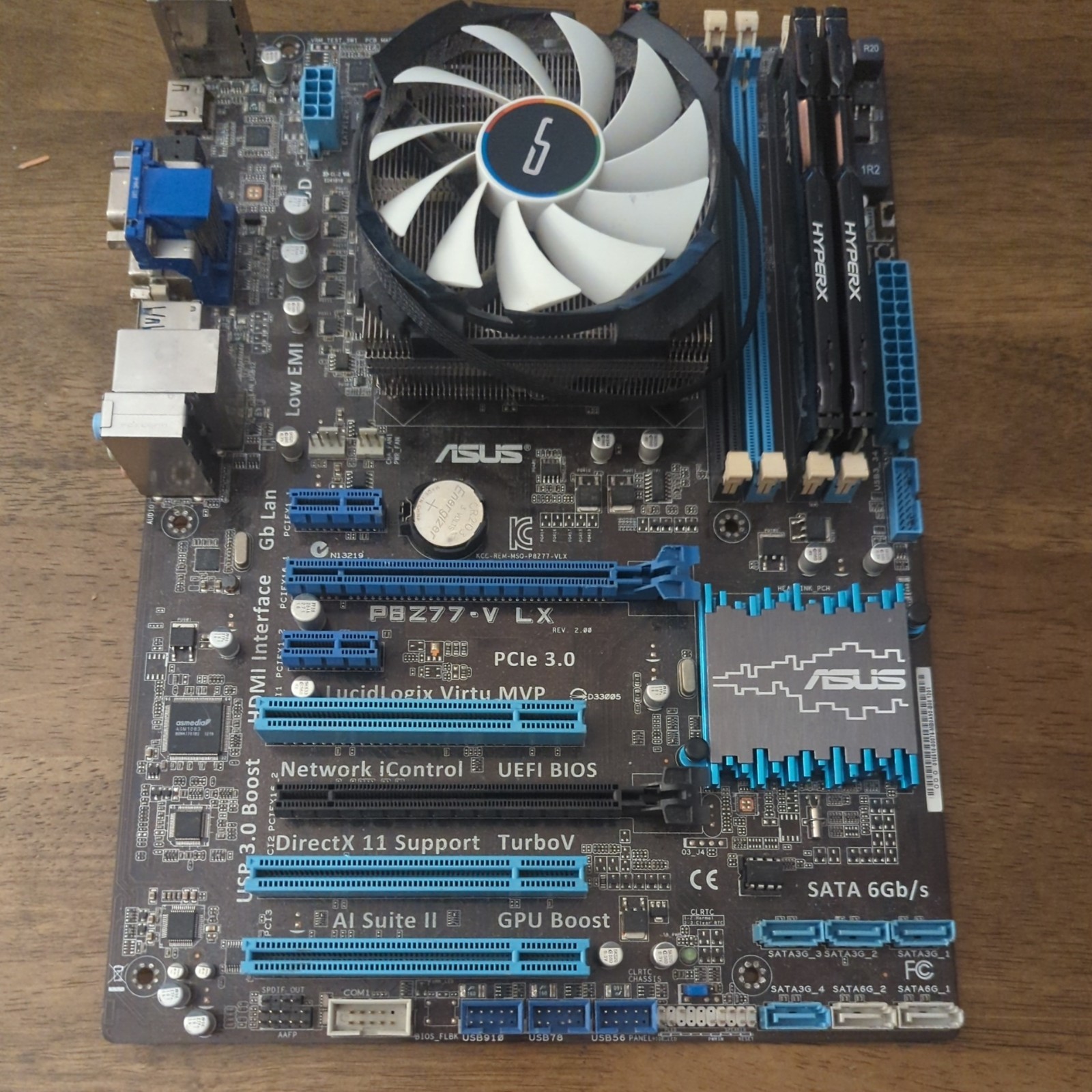 Motherboard for ASUS P8Z77-V LX Intel Z77 LGA1155 DDR3 XU