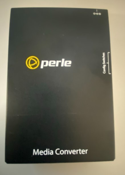 Perle S-1000-SFP Gigabit Ethernet Managed Media Converter/Includes fiber module