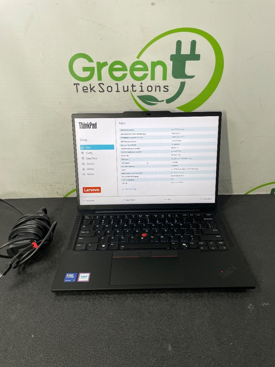 Lenovo ThinkPad T14s Gen 5 14" Ultra 7 155U 2.69GHz 16GB 512GB SSD Win11 Pro