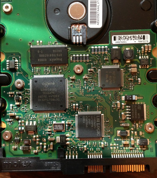 BOARD ONLY Seagate ST380013AS SATA PCB:100276341 P/N:9W2812-042 F/W:5.06