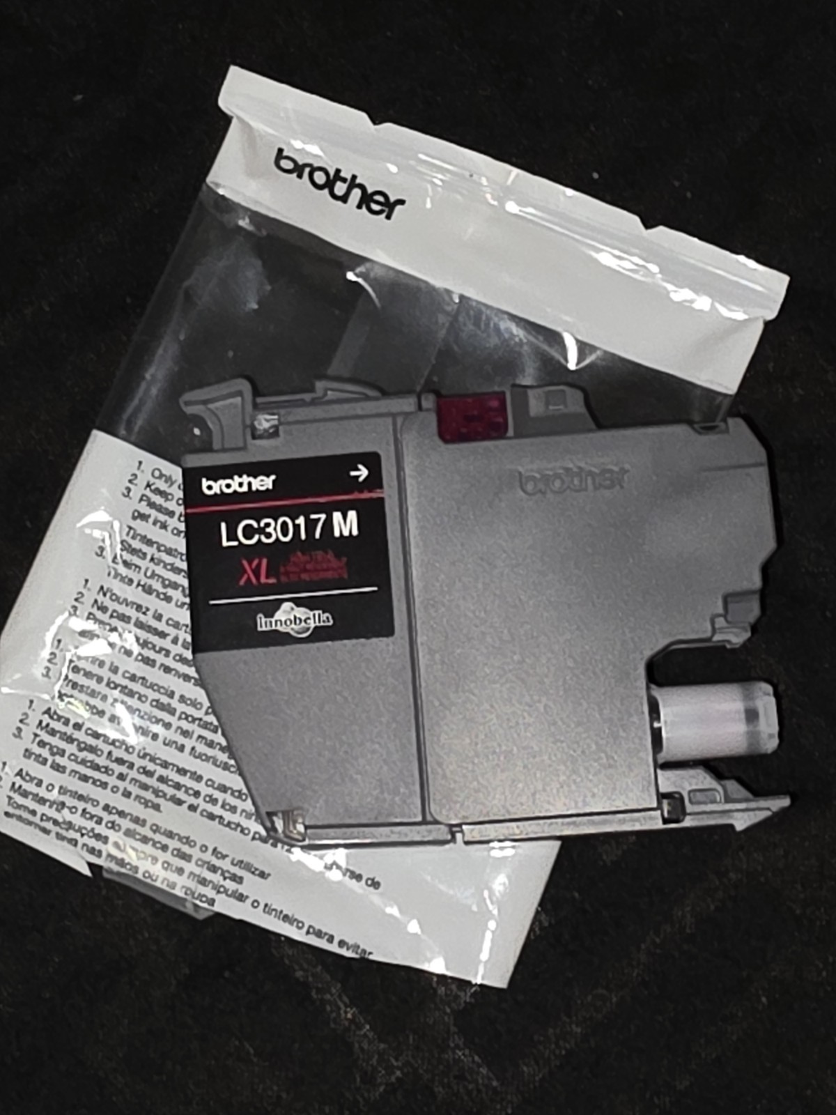 BROTHER INTERNATIONAL CORPORAT LC3017M HIGH YIELD XL MAGENTA INK CARTRIDGE