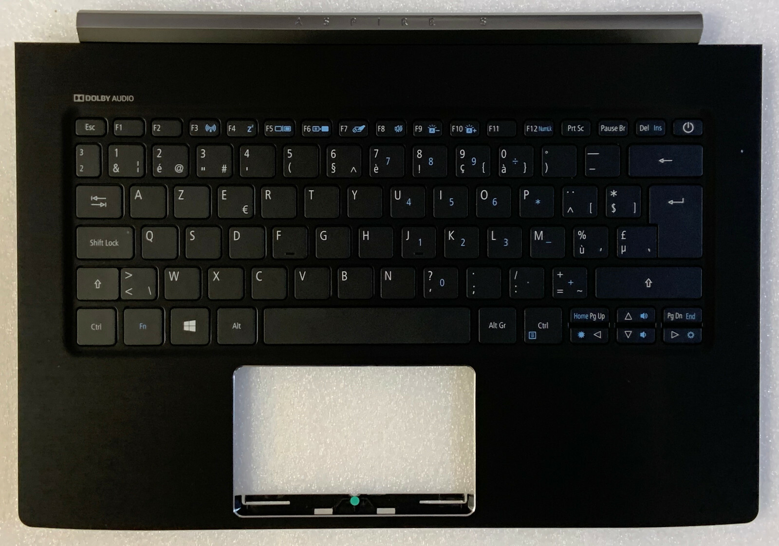 Belgian AZERTY Keyboard Acer Aspire S5-371, S5-371T 6B.GCHN2.012 Backlit Black