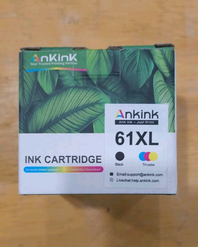 Ankink 61xl Black And Tri Color Ink Cartridges New In The Box