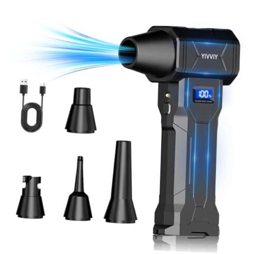 4-Gear Powerful Electric Air Dust Blower 120000RPM Fast Charge Blower Handheld