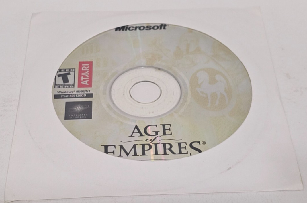 Age Of Empires: Gold Edition - (2003 Microsoft) - Used PC Game 95/98/NT