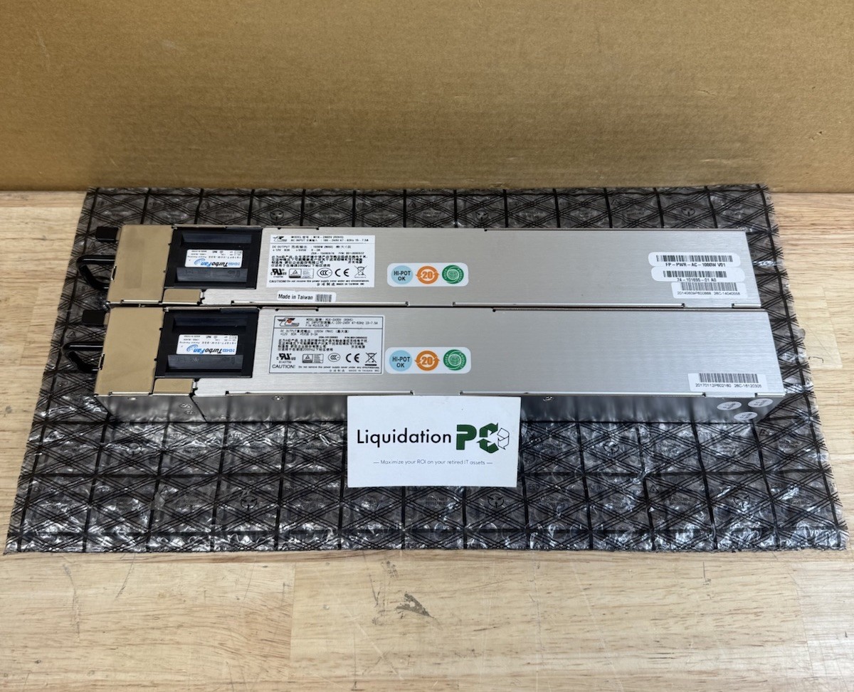 ✅ LOT OF 2 Emacs M1K-2A00V Power Supply Module 100-240V 47-63Hz 15-7 5A 1000W