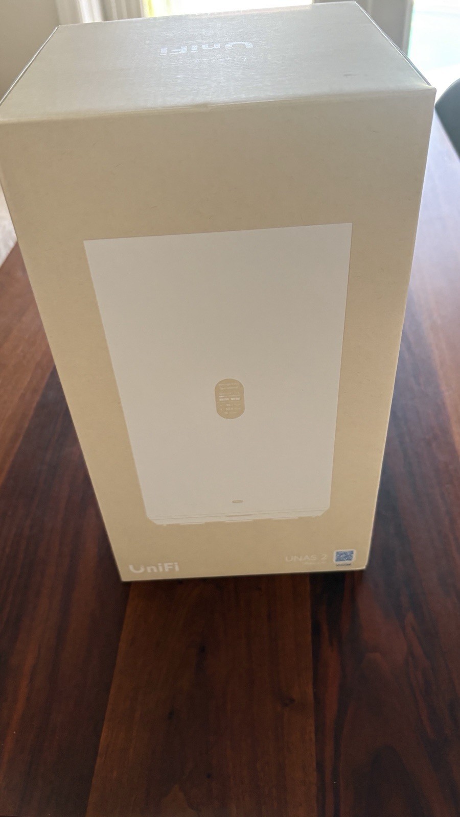 UniFi Ubiquiti UNAS White UNAS-2-W Network Attached Storage 2 Bays 2.5 GbE