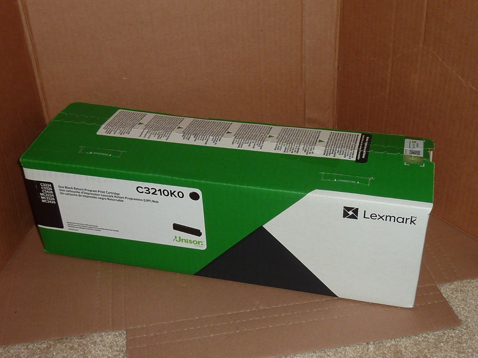Lexmark C3210K0 Black Ink Cartridge