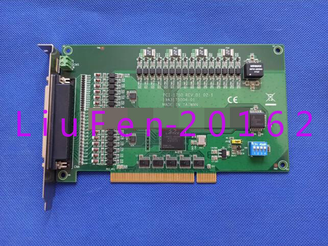 1pc used Advantech PCI-1750 REV.B1 02-1 19A3175004-01