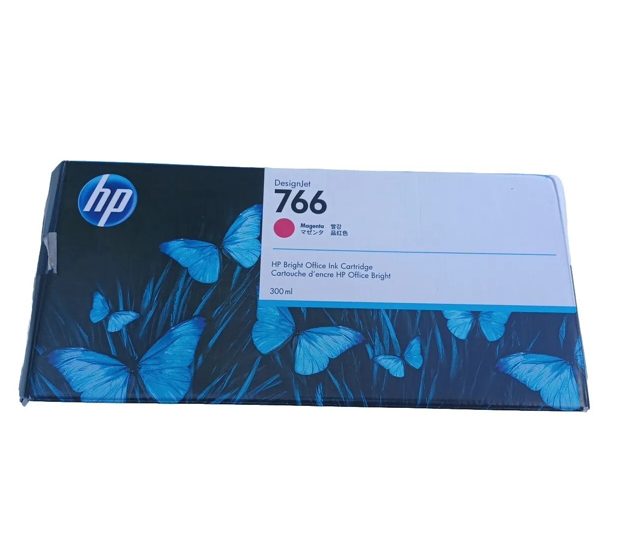 New Genuine OEM 766 Magenta Ink Cartridge 300ml Designjet XL 3600 SEALED BOX