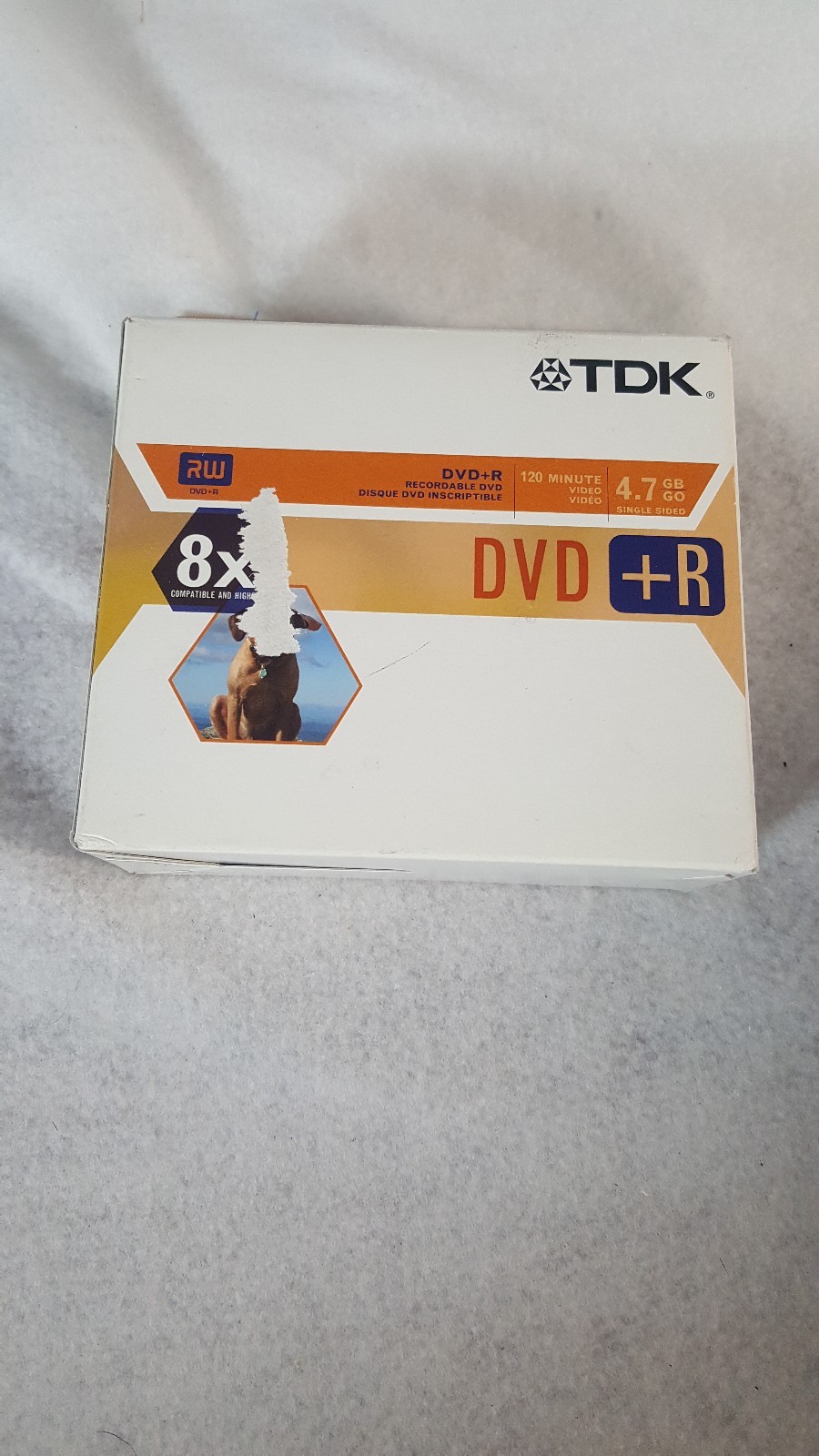 TDK DVD+R Recordable DVD With Jewel Cases, 4.7GB/120 Minutes 5 Pack