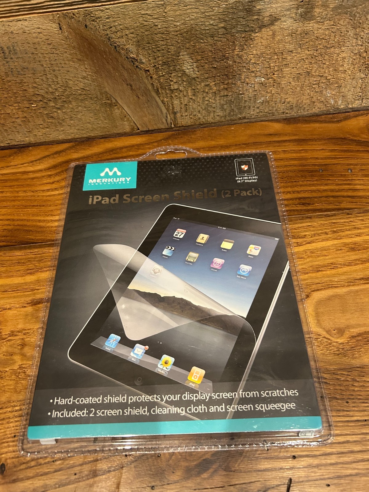 MERKURY INNOVATIONS iPad Screen Shield (2 Pack) 9.7" Display New/Sealed