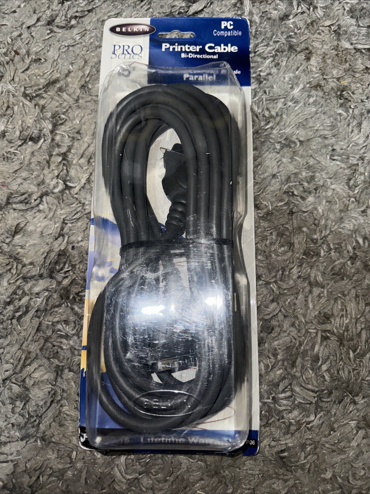 Belkin Pro Series IEEE 1284 15' High Speed Printer Cable-Parallel-New AA74