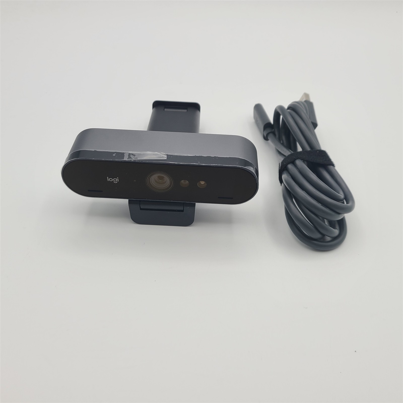 Logitech Brio 4K Webcam, Ultra 4K HD Video Calling, Noise-Canceling mic, Black