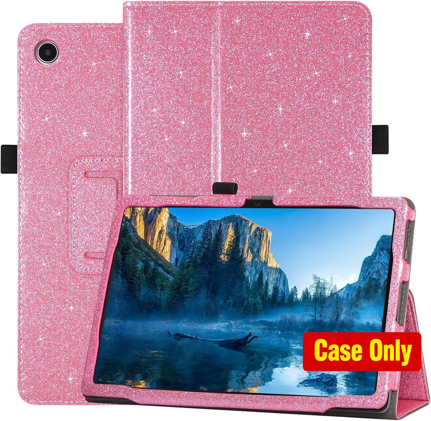 Case for Onn. 10.4" Tablet Pro - Folio PU Leather Stand Cover with Pencil Holder