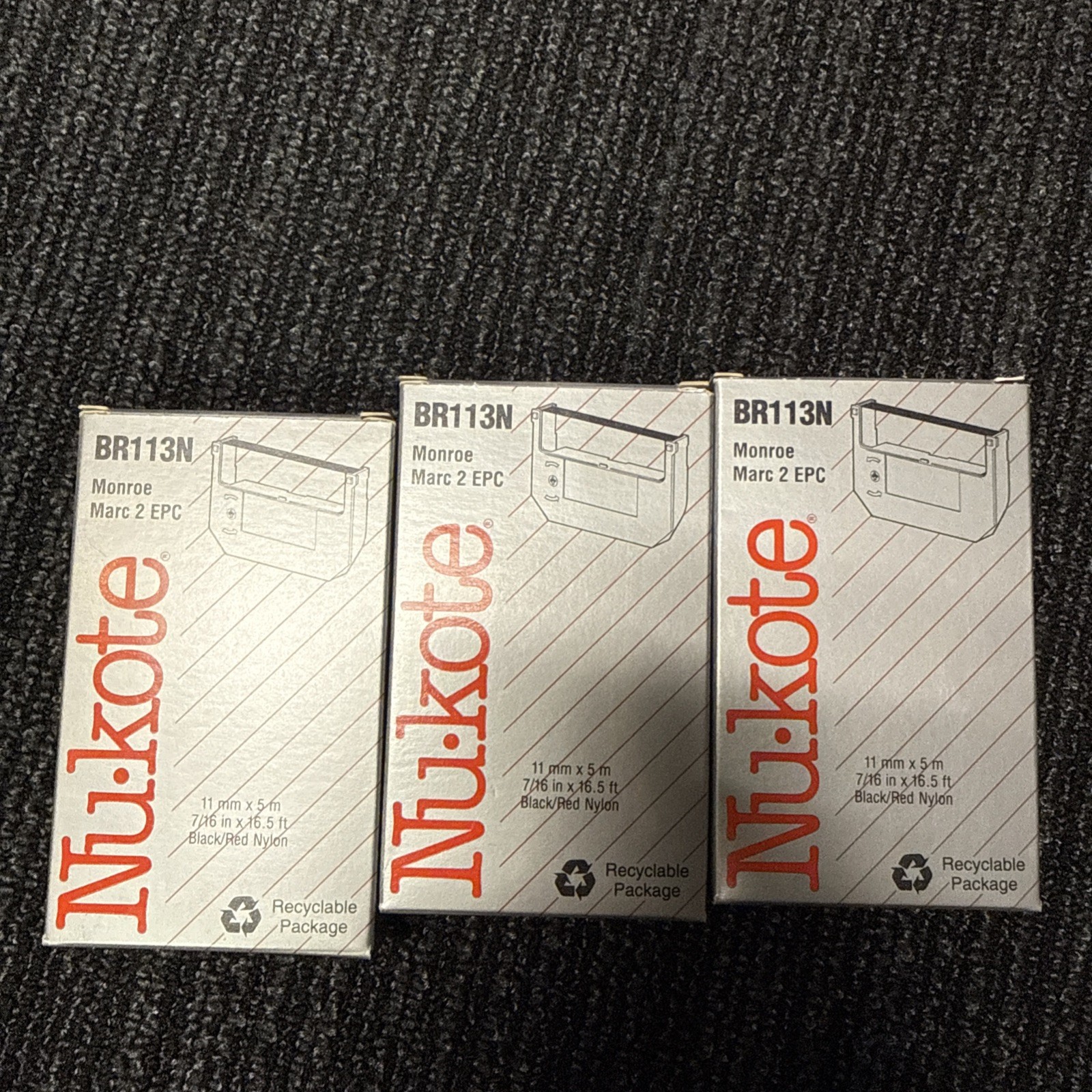 Nu-kote BR113N Monroe Marc 2 EPC 3x Sealed