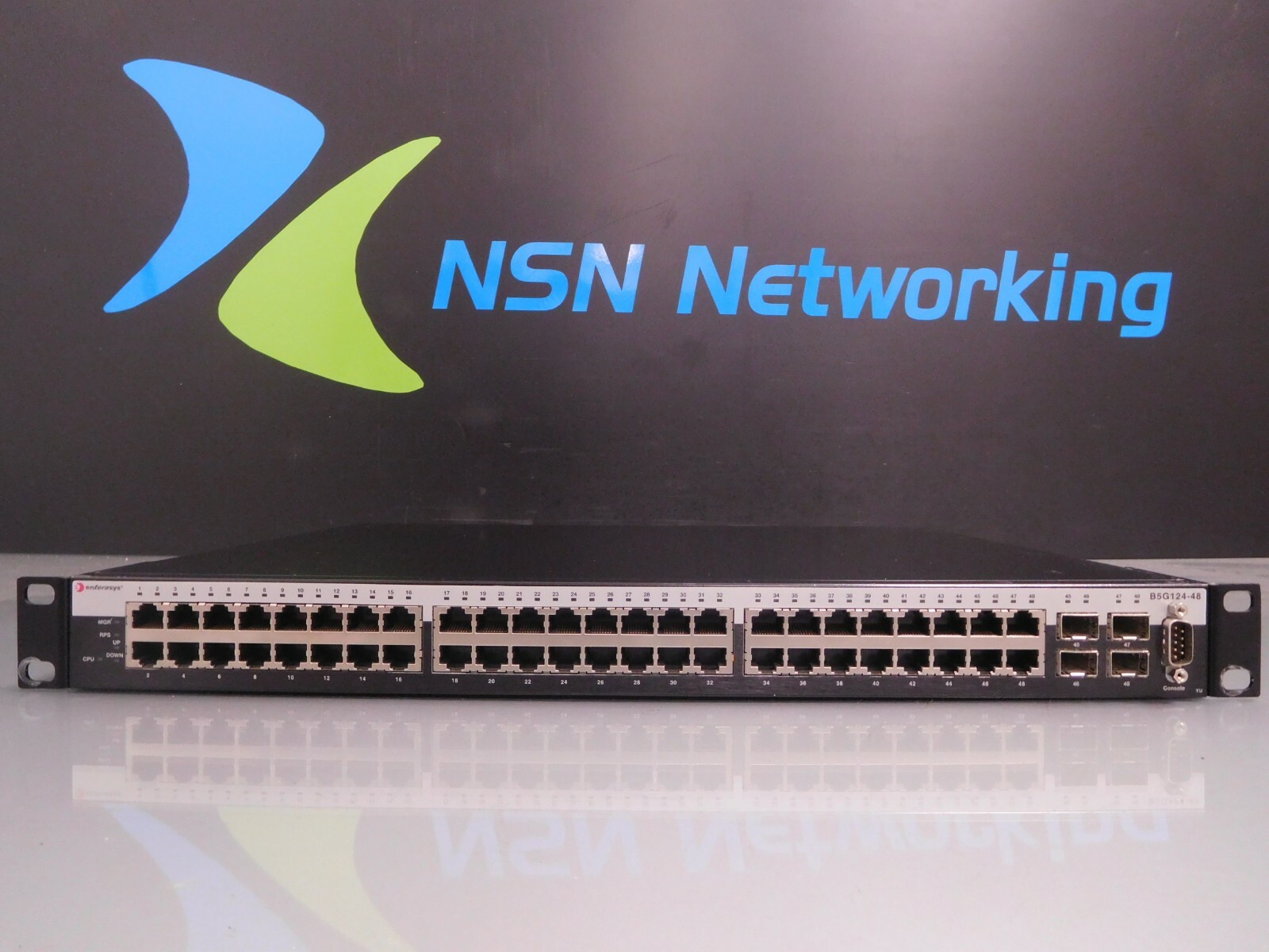 Enterasys B-Series B5 B5G124-48 48-Port Managed Stackable Gigabit Switch