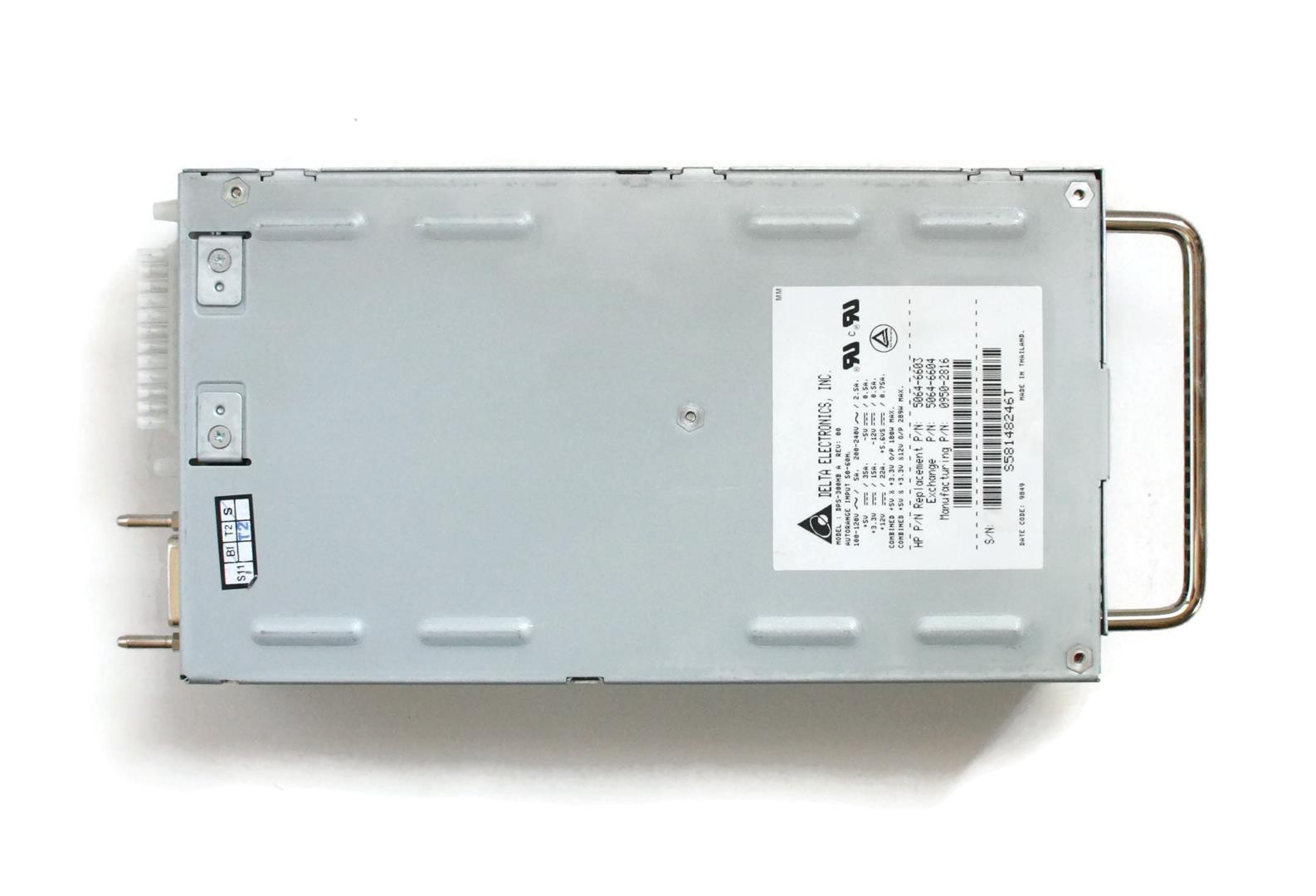 Pwr supply, 300w, dps-300hb a rev.00, hp p/n 5064-6603