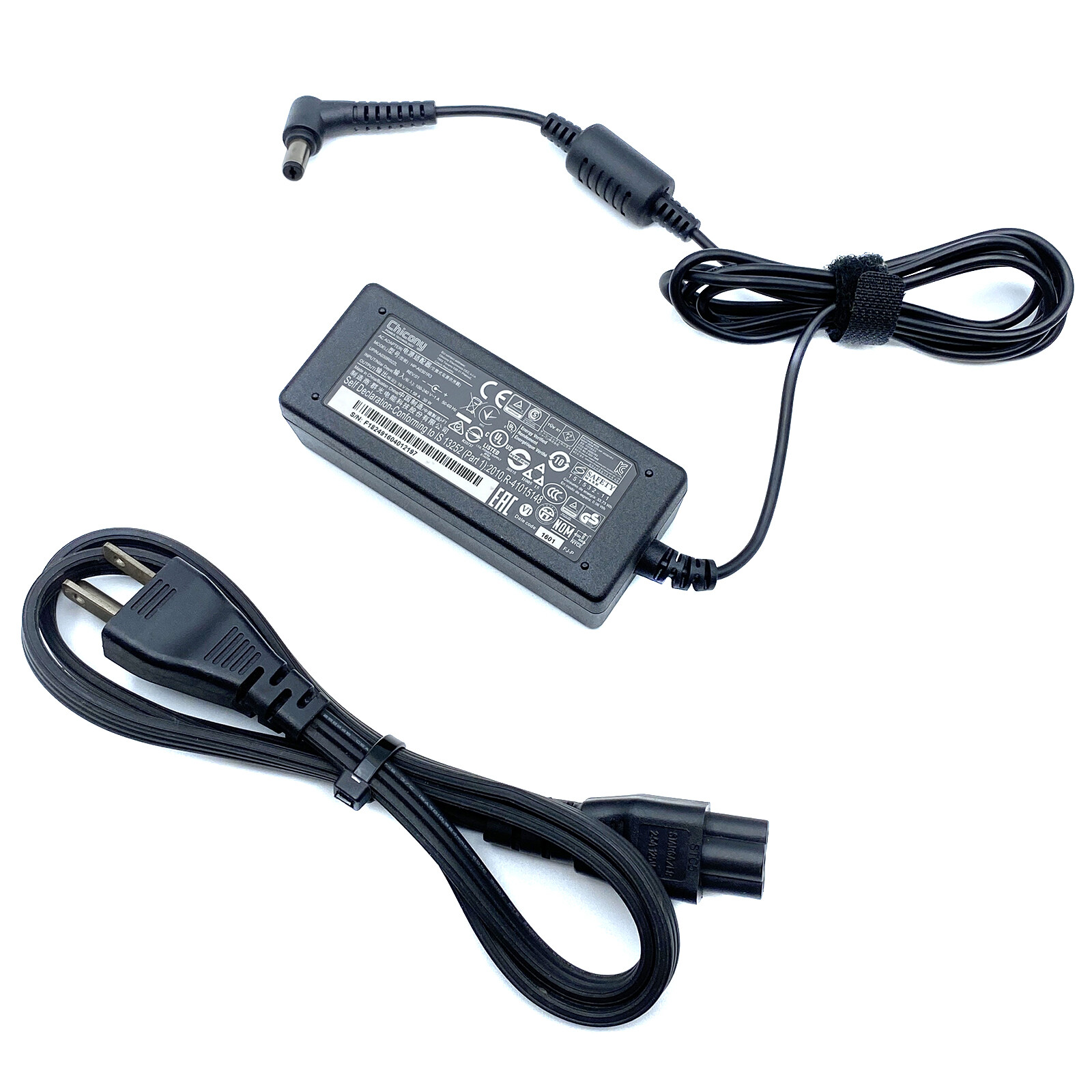 Genuine Chicony 19V 30W Adapter Acer Aspire One AO521-3089 3530 D257-13473 13652