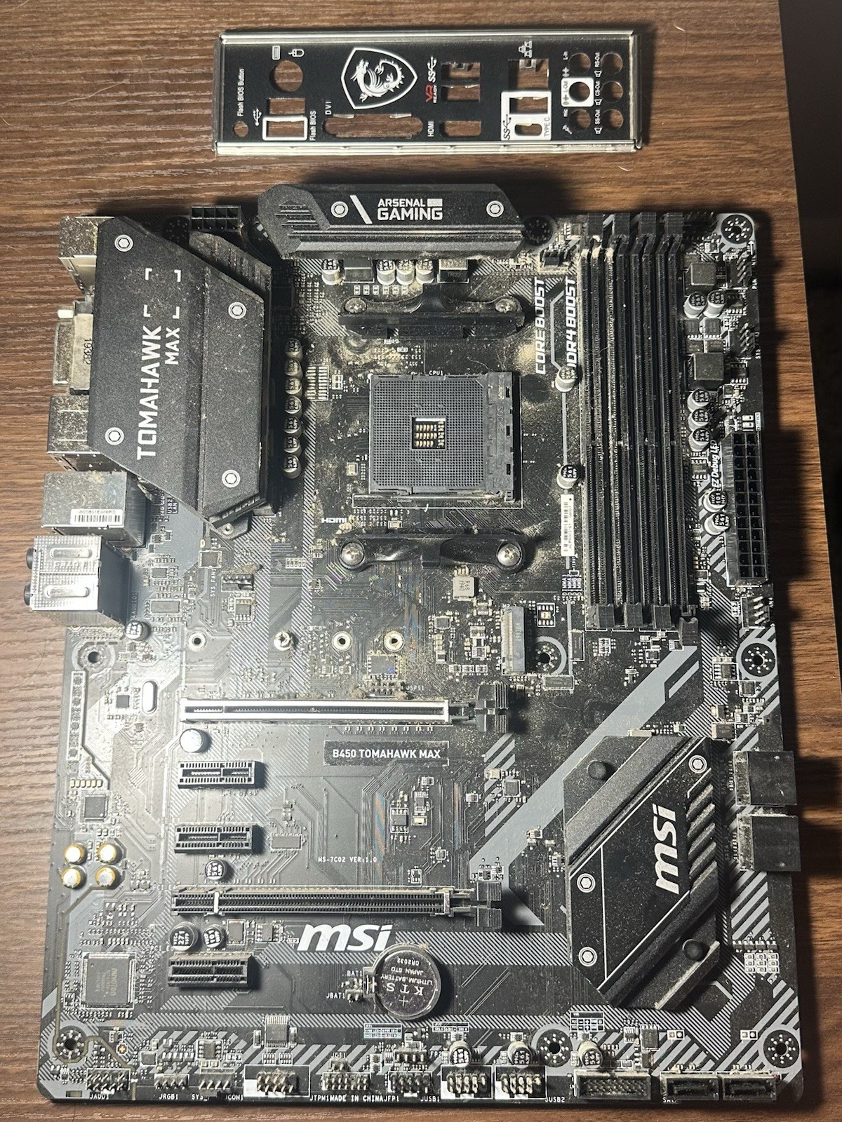 MSI B450 Tomahawk Max AMD Ryzen AM4 Motherboard