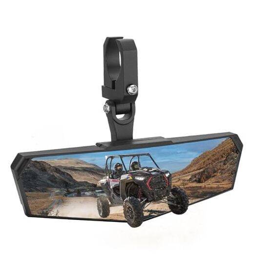 SXS UTV Mirror - Clear Rear View with 1.5-2 Inch 360° - 360°