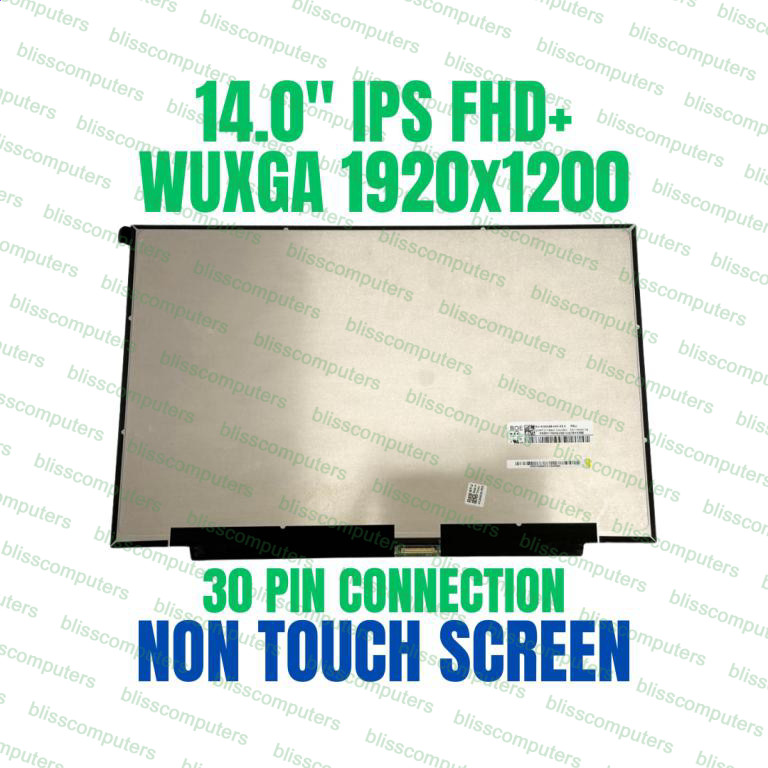 BOE NV140WUM-N45-V8.0 14.0" Display LED Panel 30 Pin eDP