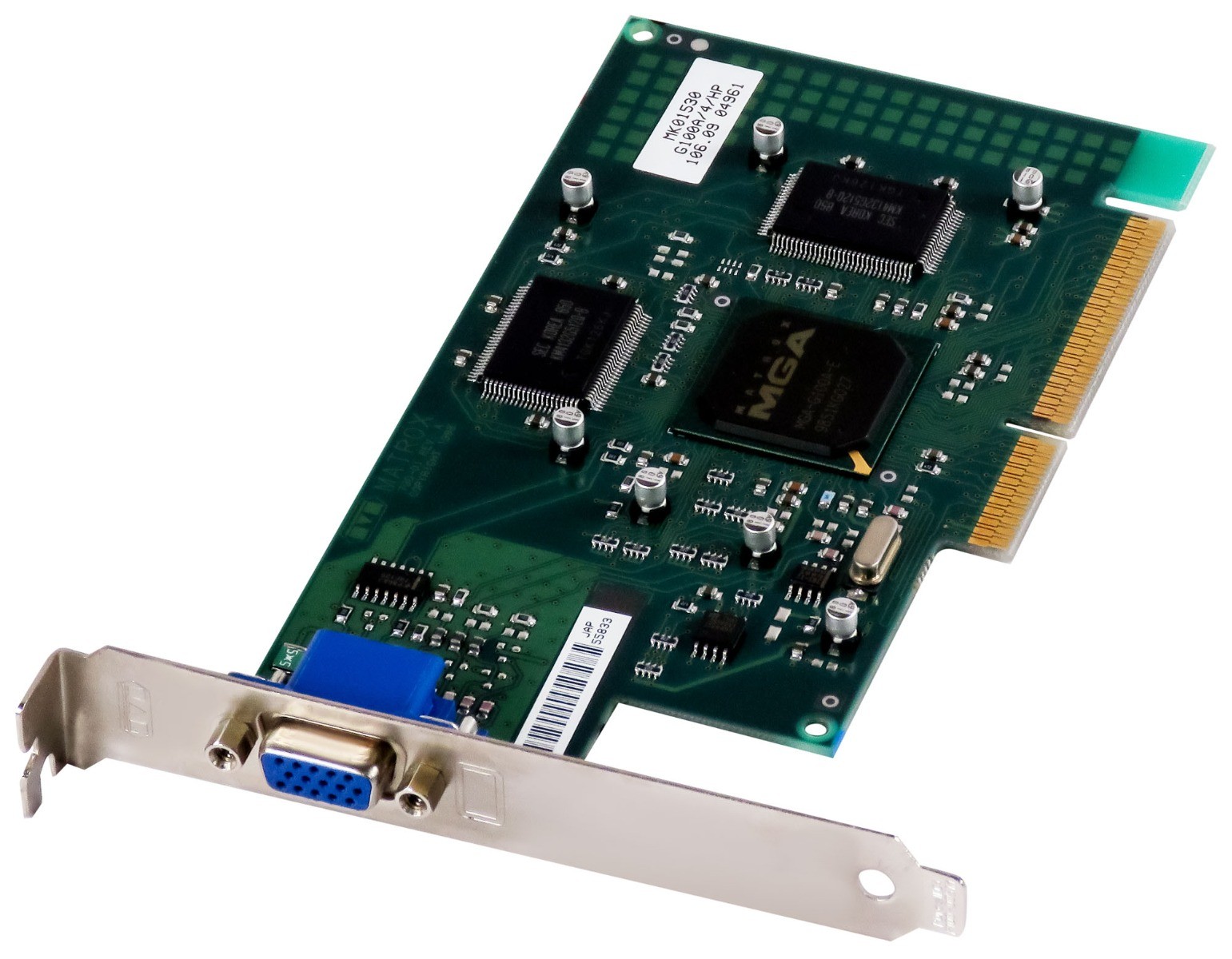 GRAPHICS CARD MATROX PRODUCTIVA G100A 4MB G100A/4/HP AGP