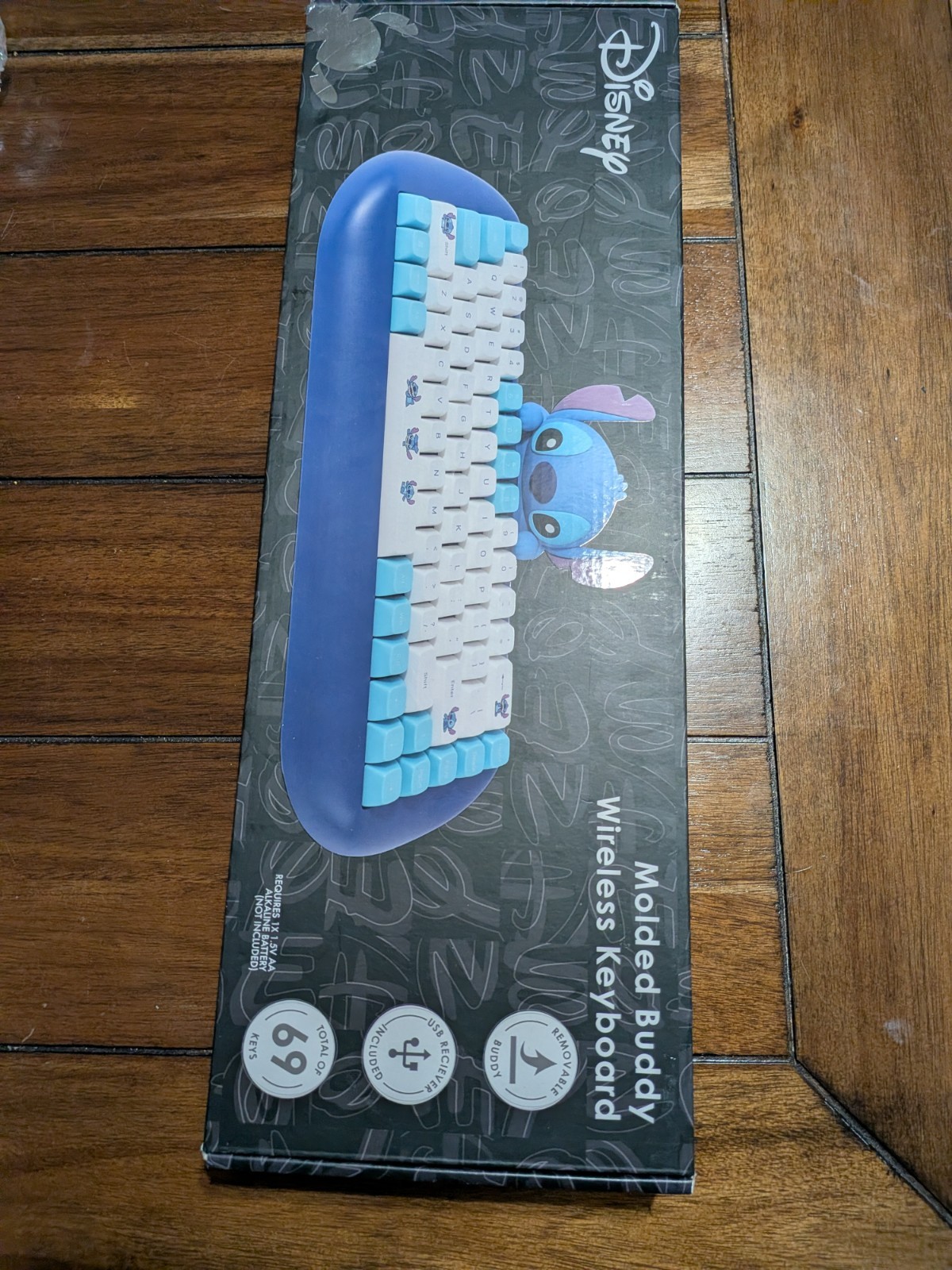 Disney Stitch Molded Buddy Wireless Keyboard Removable 3D Stitch NEW IN BOX
