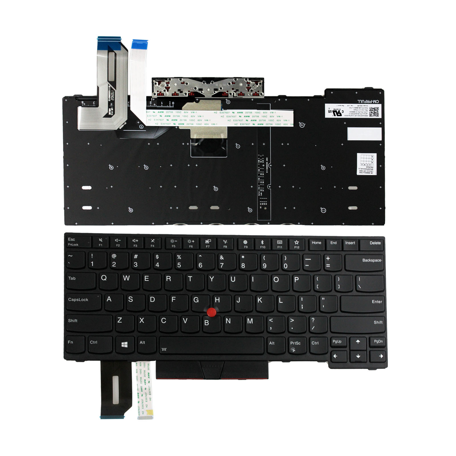 US Backlight Keyboard for Lenovo ThinkPad E480 L480 T480S T490 01YP360 01YP520