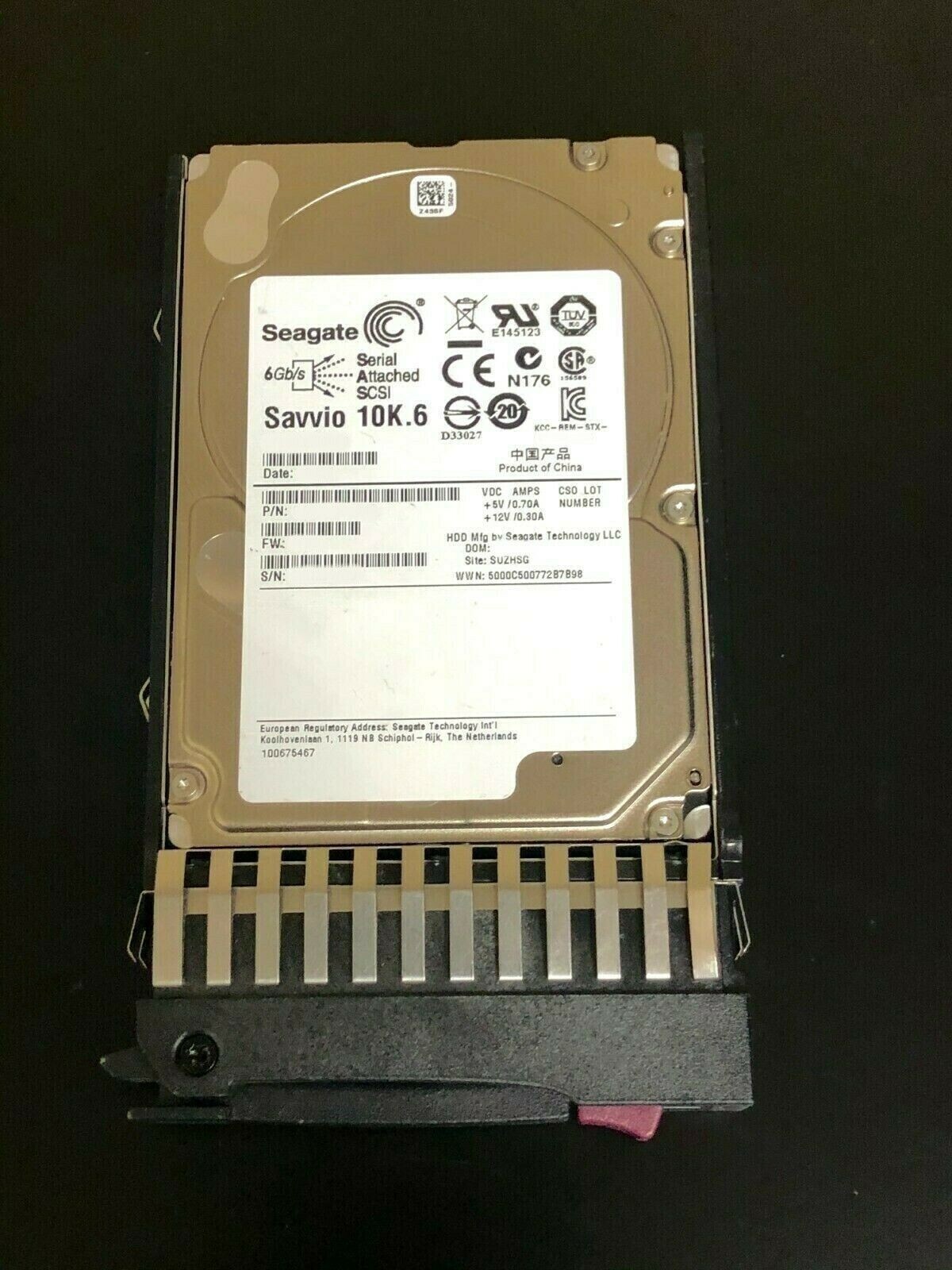HP 3RD PARTY 605835-B21 606020-001 1TB 2.5 SFF 6G DP SAS 7.2K RPM FOR HP SERVERS