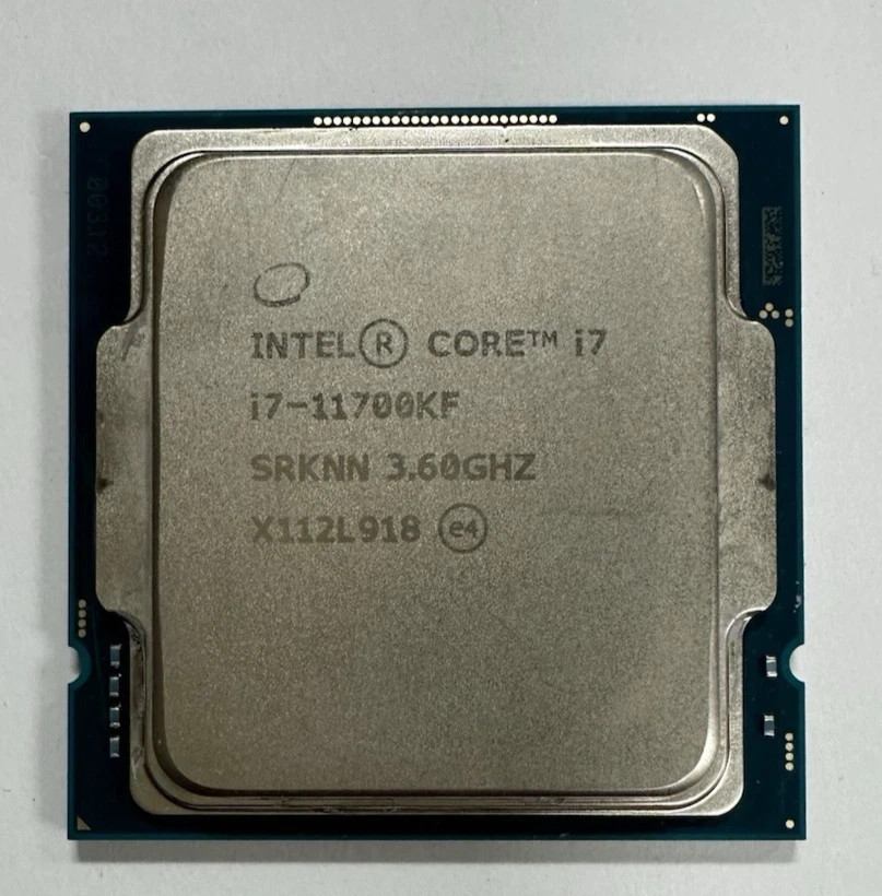 Intel Core i7-11700KF 3.60GHz 8 Core SRKNN LGA 1200 FOR PARTS/REPAIR