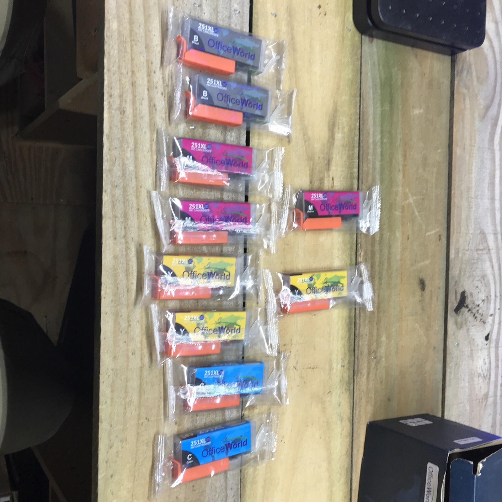 251xl Ink Cartridges  New Lot Of 10
