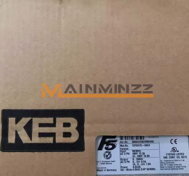 1PCS KEB Frequency Converter 12F5A1D-3AEA  new via FedEx or DHL