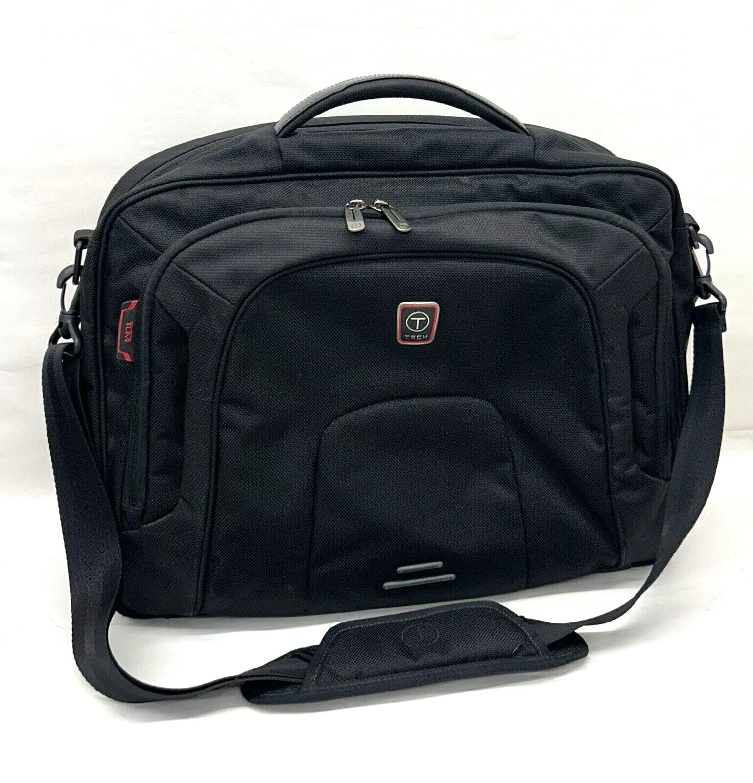 Tumi 67517D T-Tech Presidio T-Pass Jackson Deluxe Portfolio Brief Black Nylon