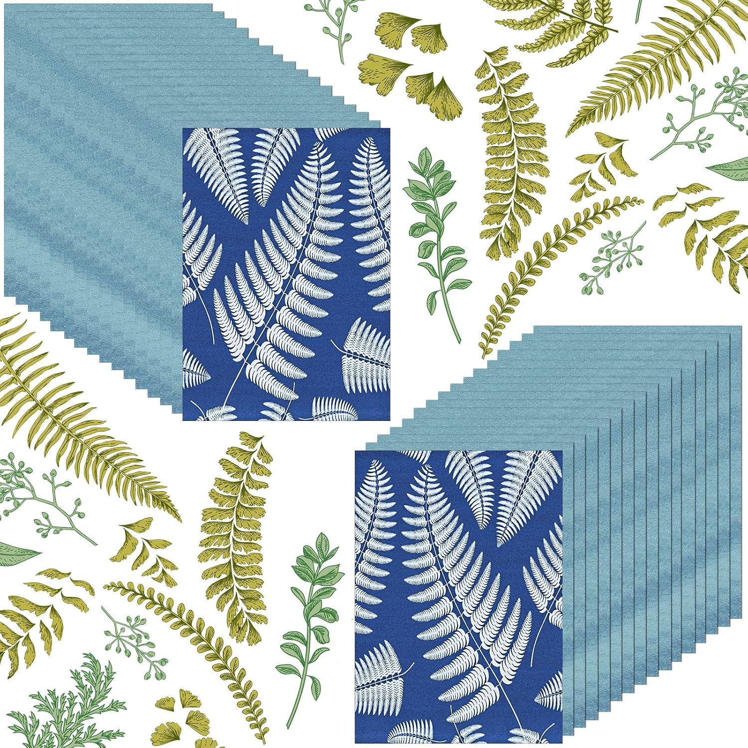32 Sheets Sun Print Paper Cyanotype A4 A5 Solar Drawing Paper Sensitivity Nature