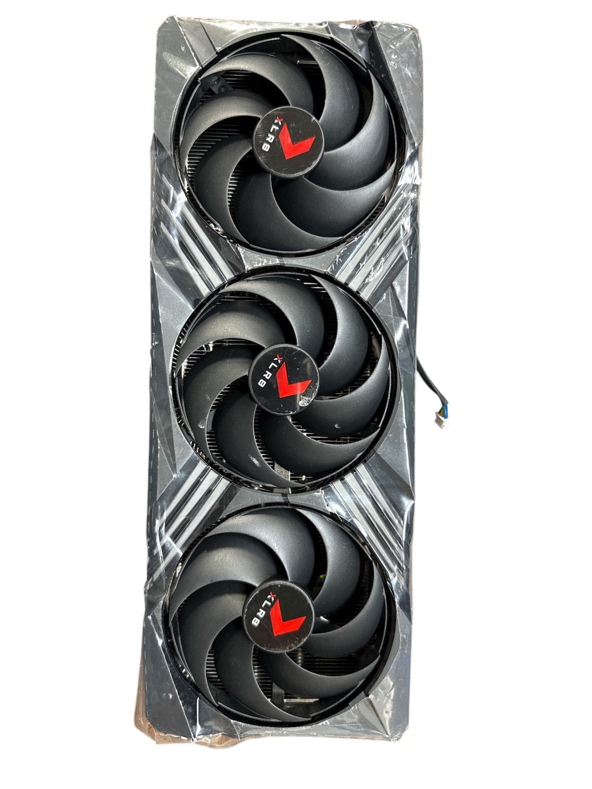 PNY XLR8 RTX 4090 VERTO EPIC-X RGB Triple Fan Cooler Heatsink Shroud ONLY PARTS