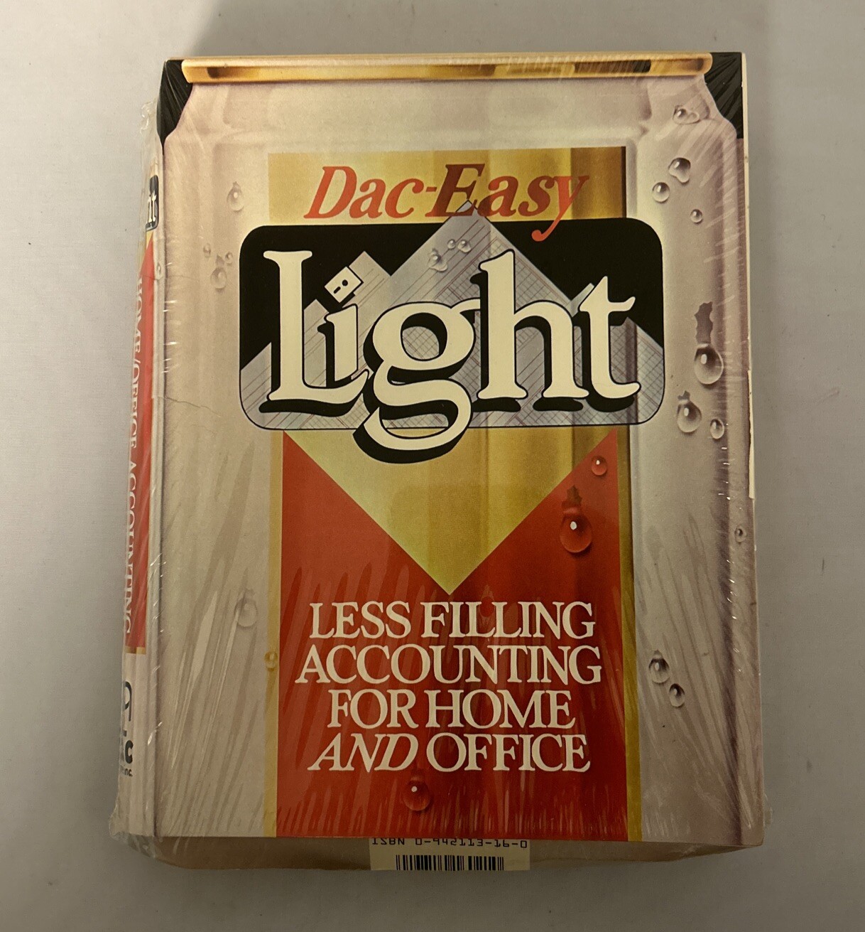 Sealed Dac-Easy Light 1988 Vintage Accounting Computer Software — Dac Easy Brand