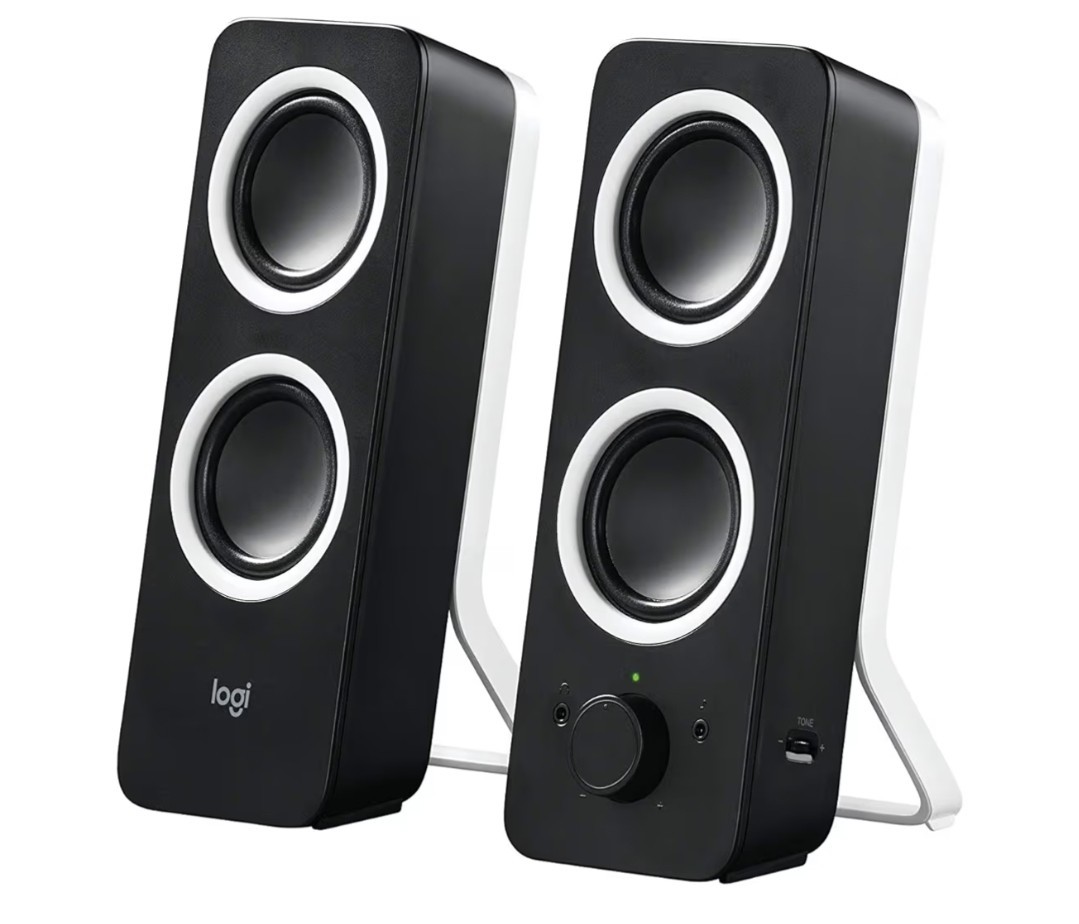 Logitech Z200 10W Multimedia Speakers, Pair - Black
