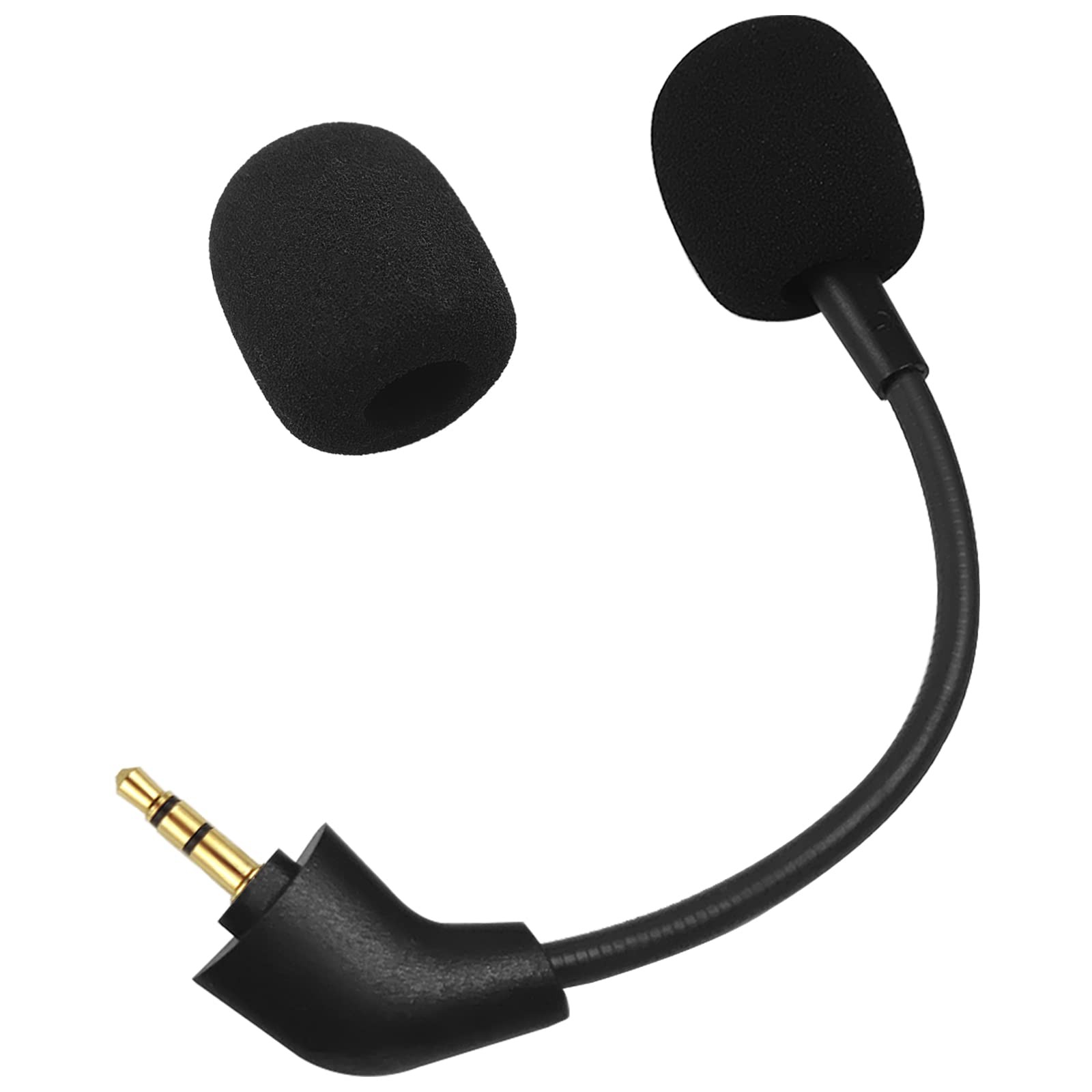 Mic Replacement Boom Compatible with HyperX Cloud II/Core/CloudX 2nd Gen Afte...
