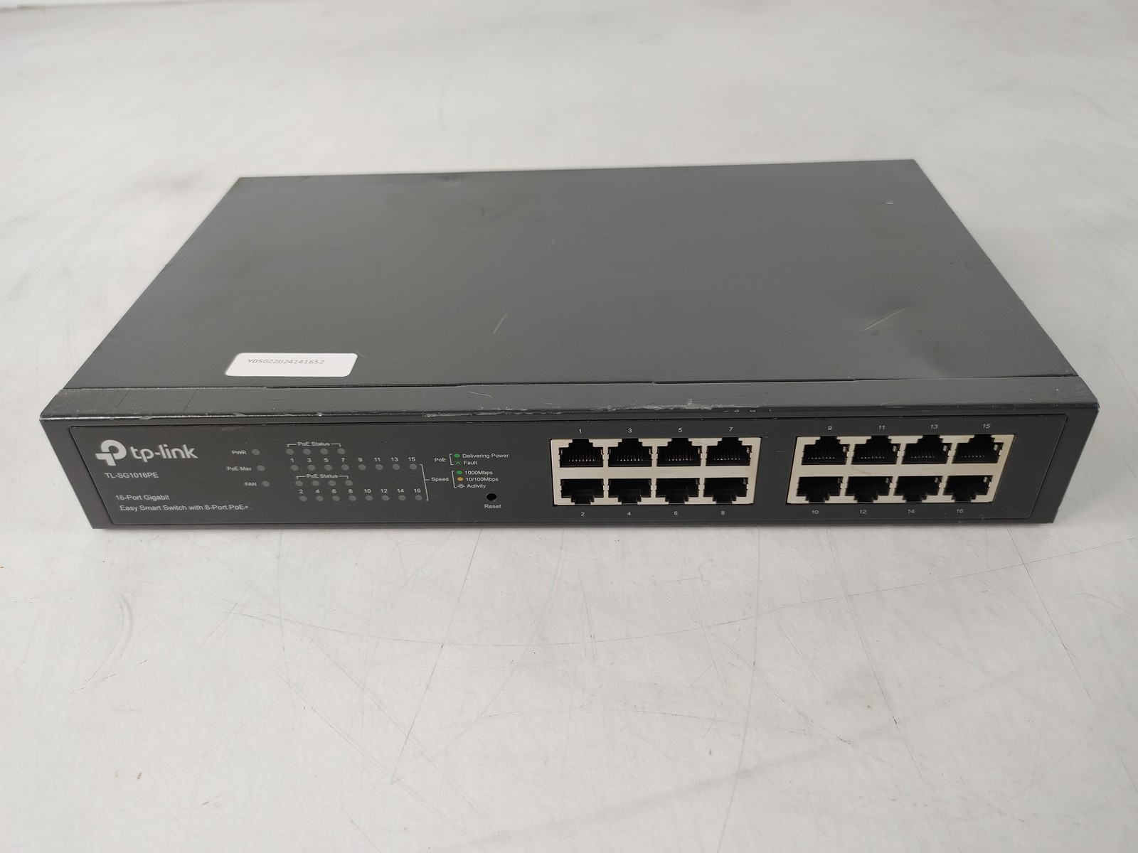 TP-Link 16-Port Gigabit Easy Smart Switch with 8-Port PoE+ TL-SG1016PE