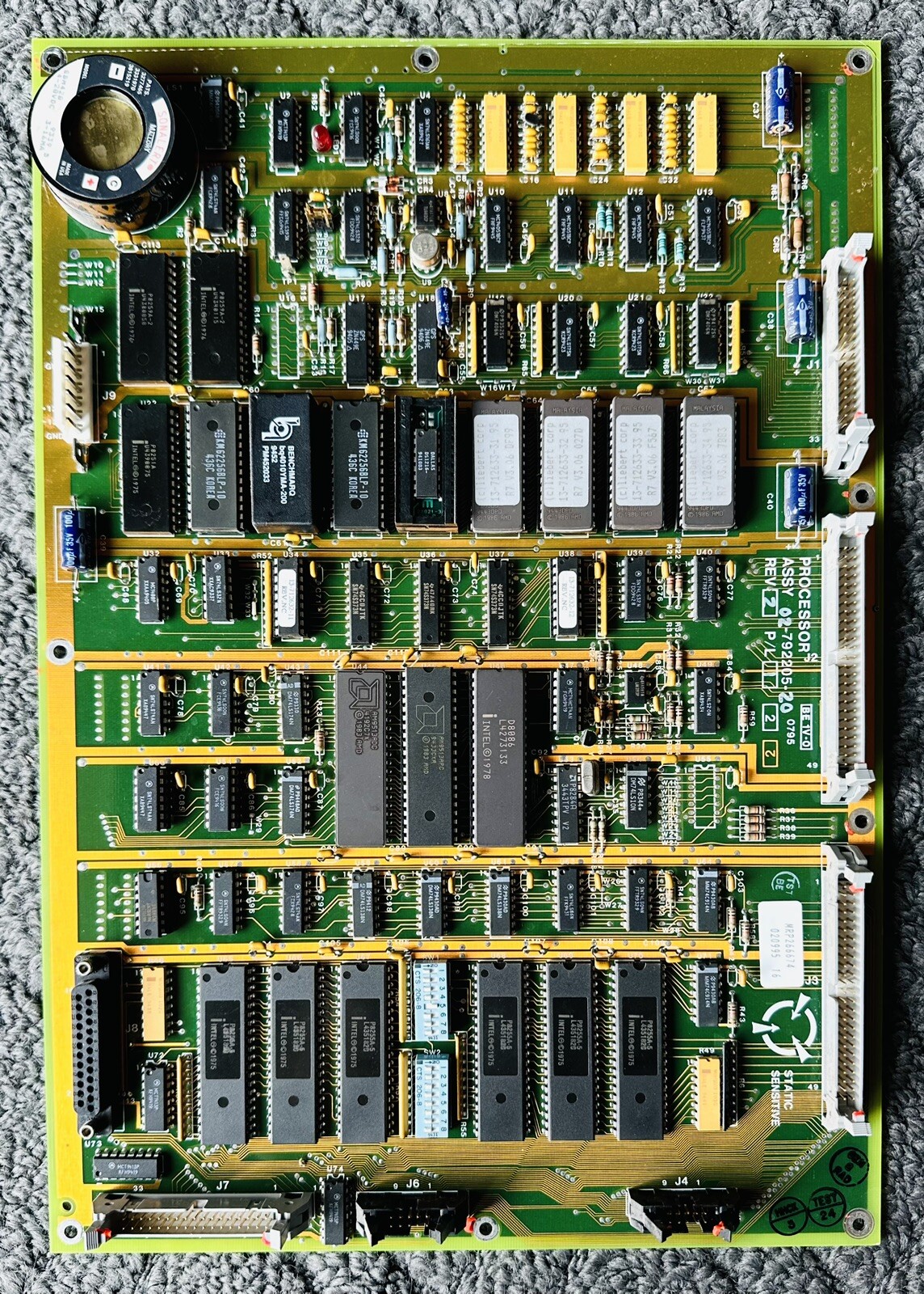 Vintage (1975-1978)Intel CPU Motherboard From Liebert UPS Untested
