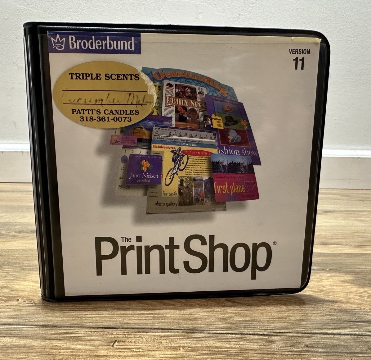 The Print Shop Version 11 CD 7 CD Set Windows 95 98 2000 Install Art Program
