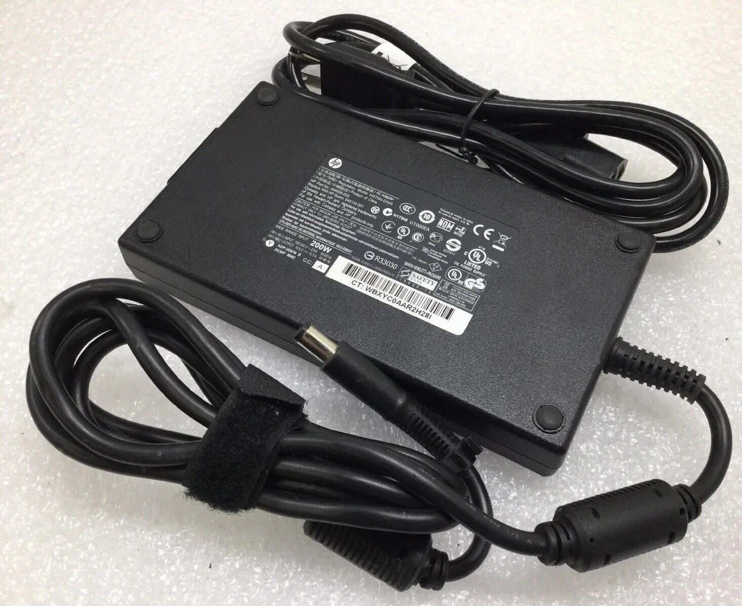OEM HP 200W 19.5V 10.3A AC Adapter for HP EliteBook 8740W 8560W 8760W 7.4mm Tip